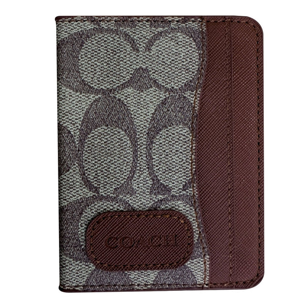 BILLETERA IMAN COACH BEIGE . #106JC