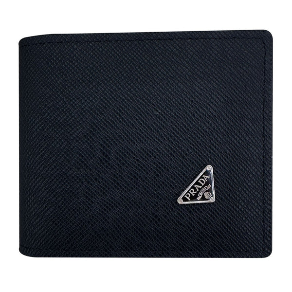 BILLETERA PRADA CLASICA0 NEGRO . #110JC