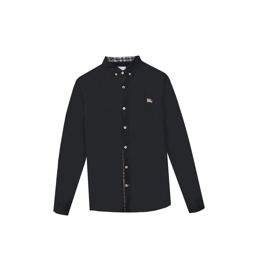 CAMISA MLARGA BUBRRY  NEGRO TL #JJ92