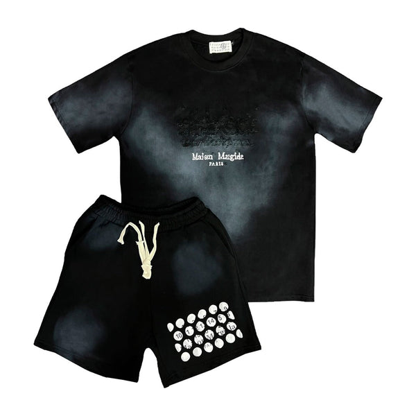 CONJUNTO CORTO C MAISON NEGRO TL #C52