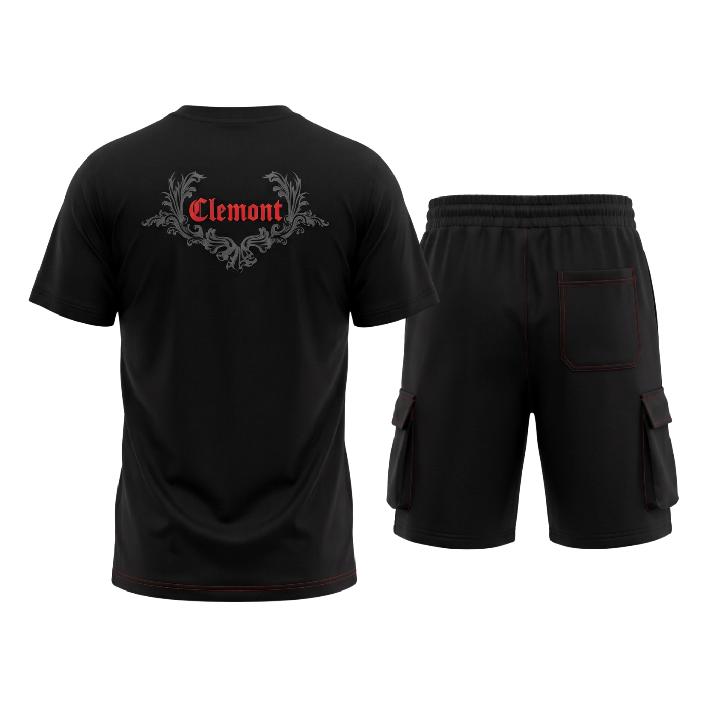 CONJUNTO CORTO CLM LOGO GRANDE  #CZ74