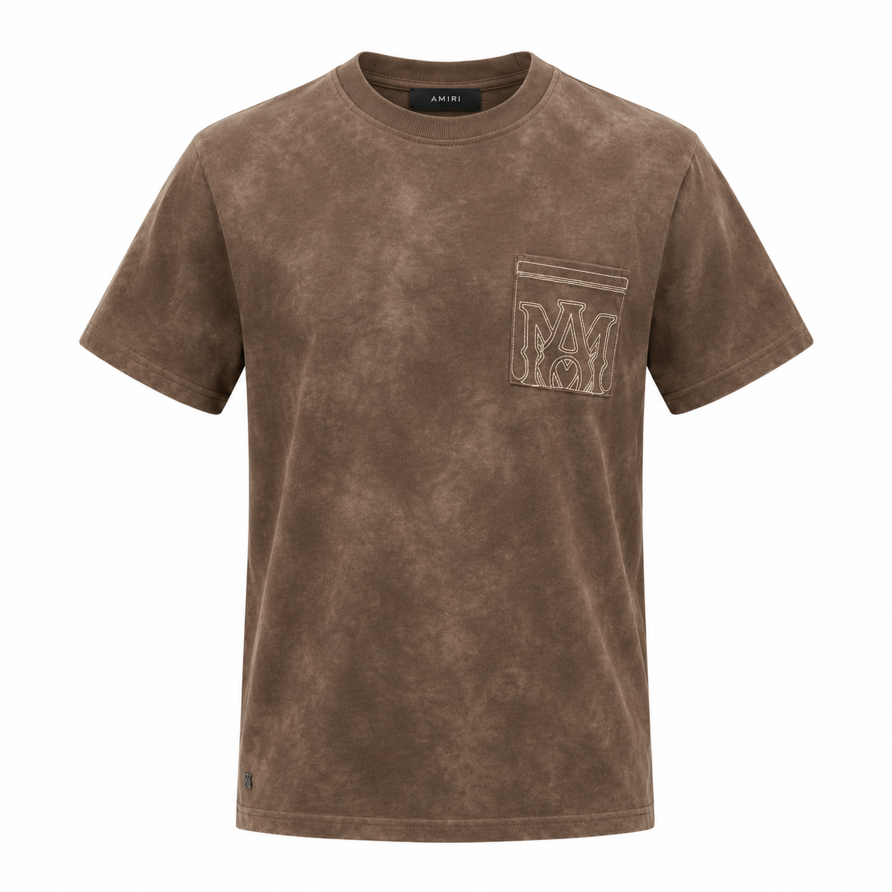 CAMISETA AM LOGO BORDADO #JJ98