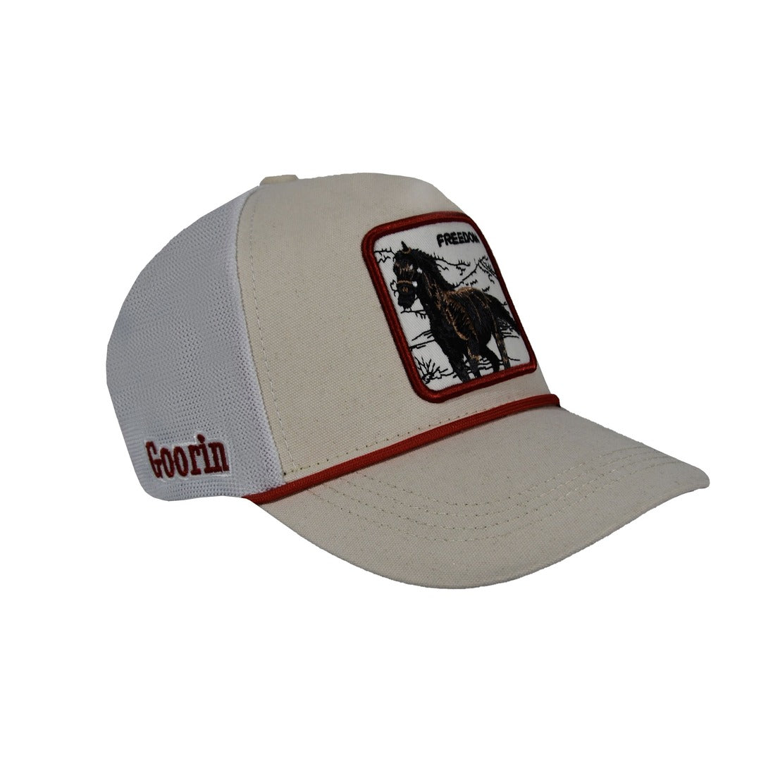 GORRA GB CABALLO  BLANCO .#PP46