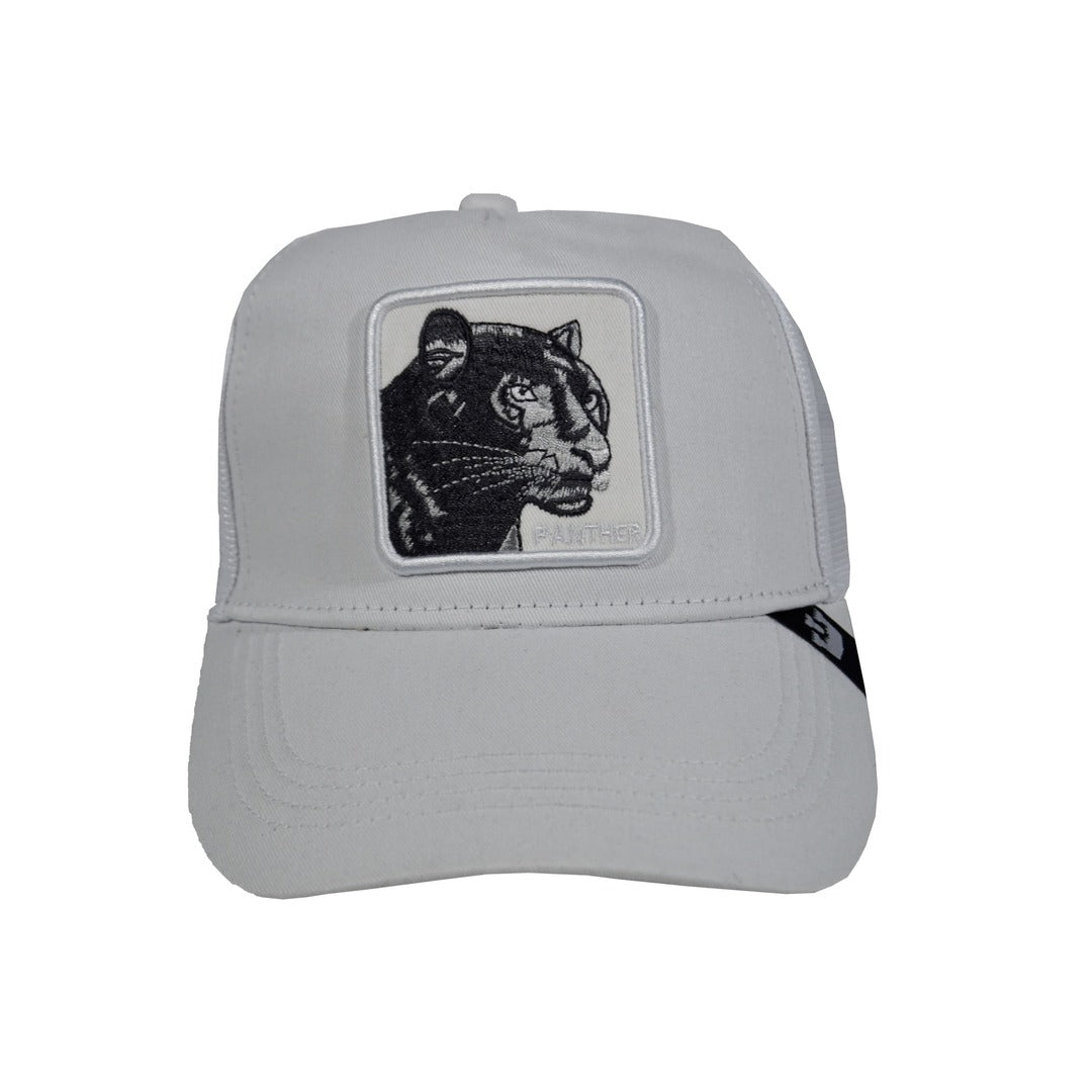 GORRA GB PANTERA  BLANCO .#PP47