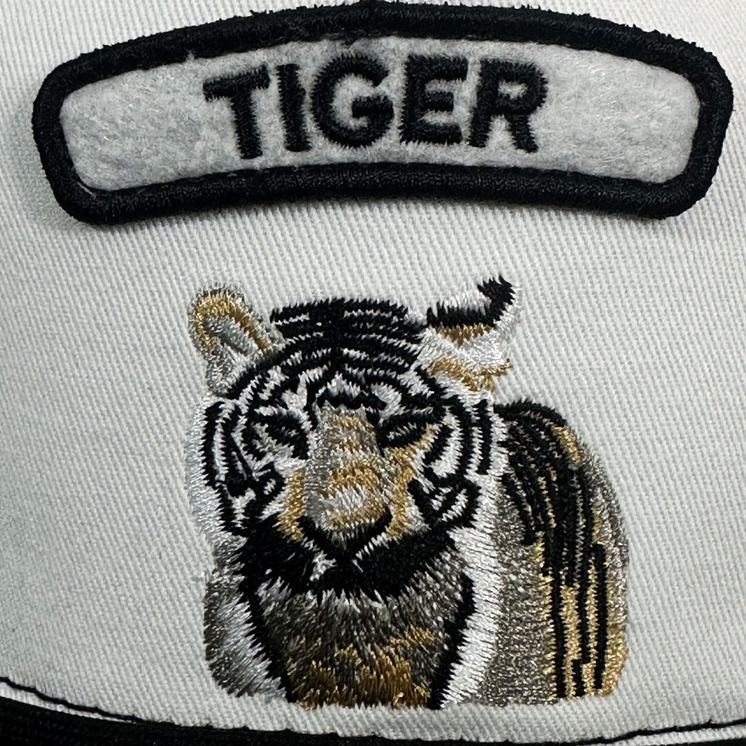GORRA GB TIGRE  BLANCO .#PP53