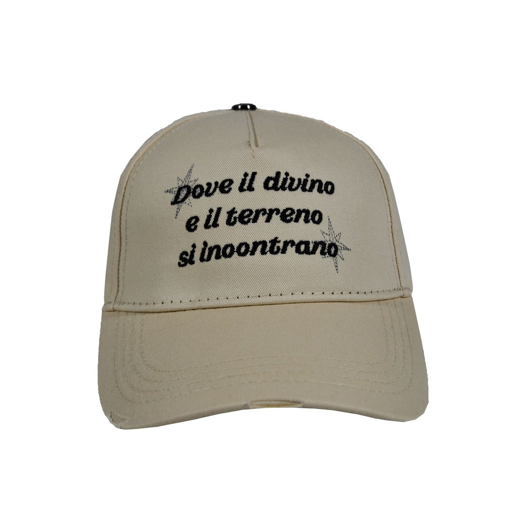 GORRA CLM DOVE  BEIGE .#PP59