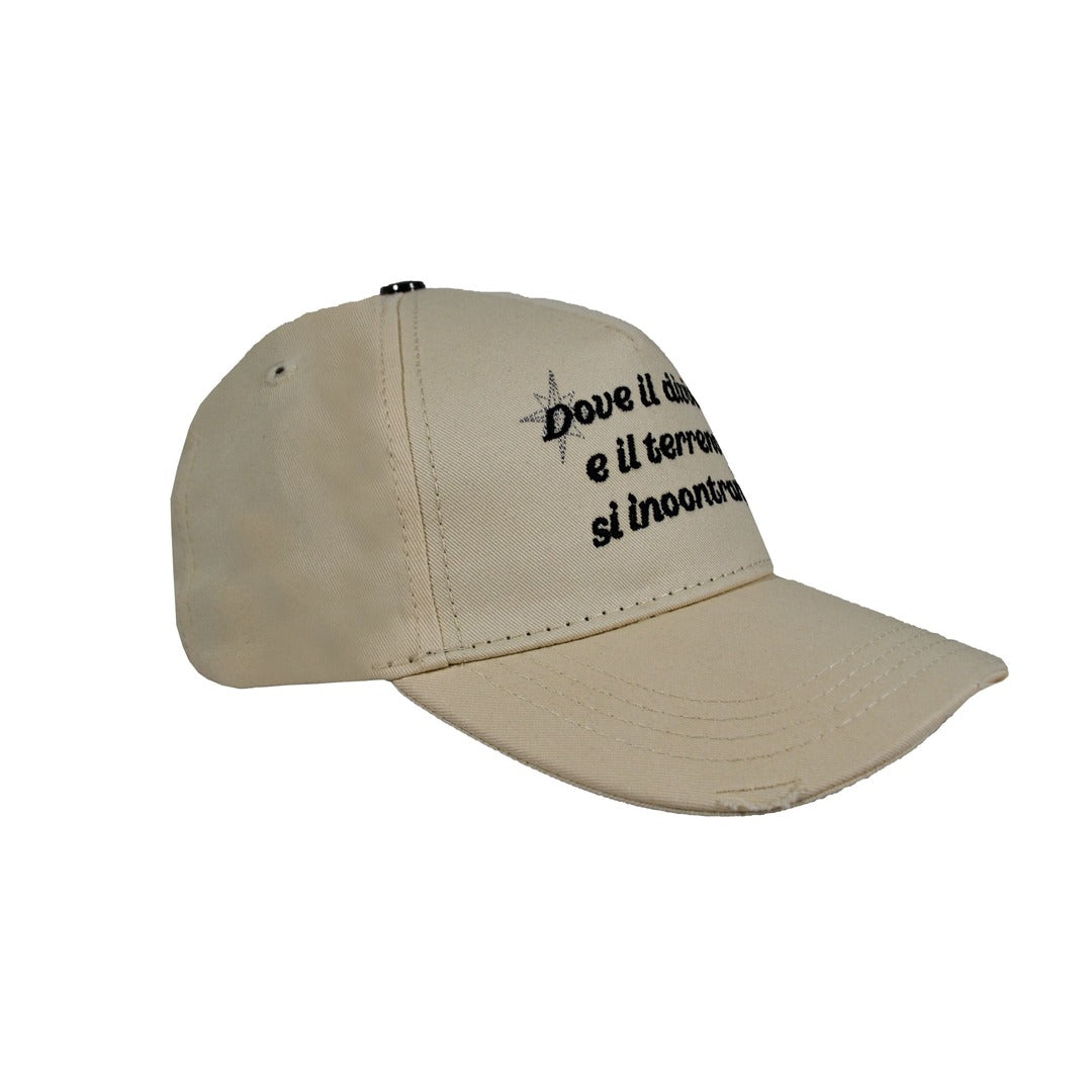 GORRA CLM DOVE  BEIGE .#PP59