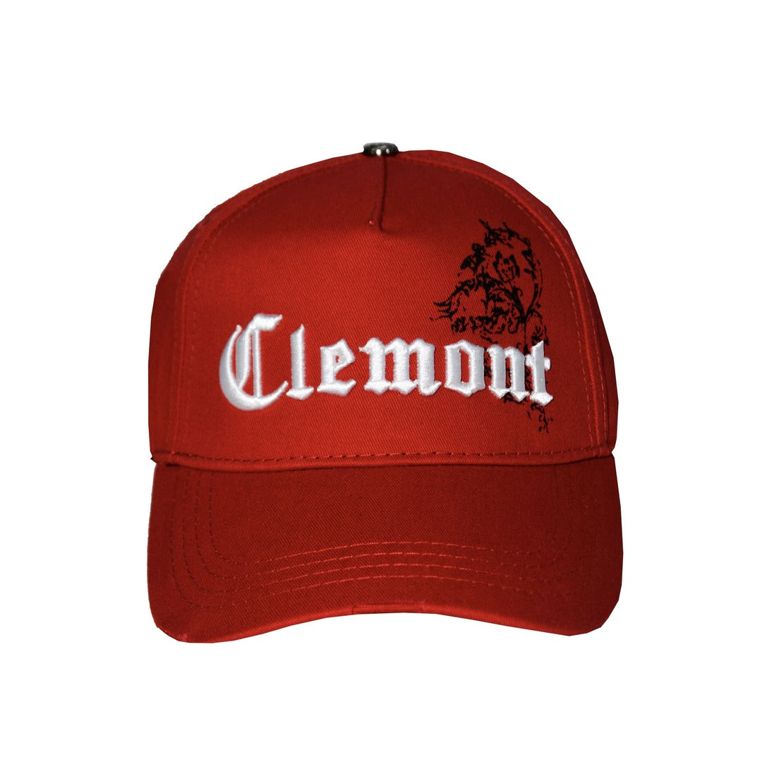 GORRA CLM LETRAS  ROJO .#PP61