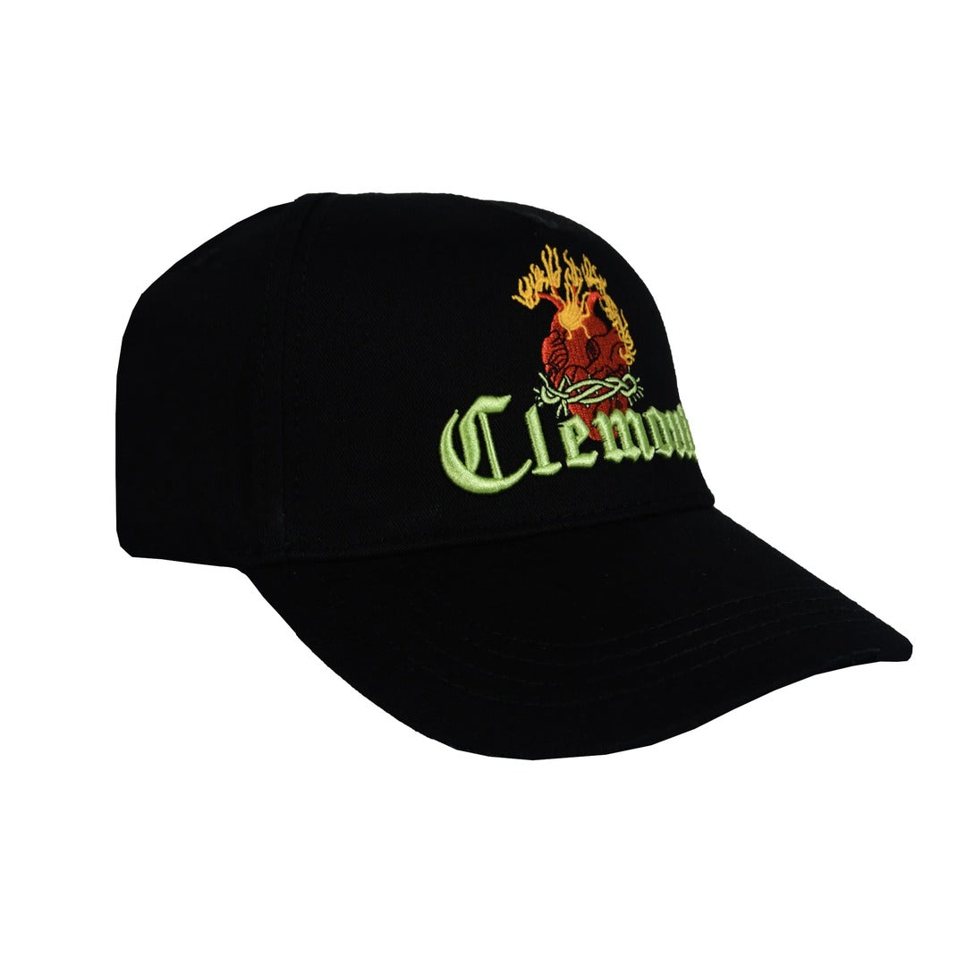 GORRA CLM CORAZON  NEGRO .#PP66