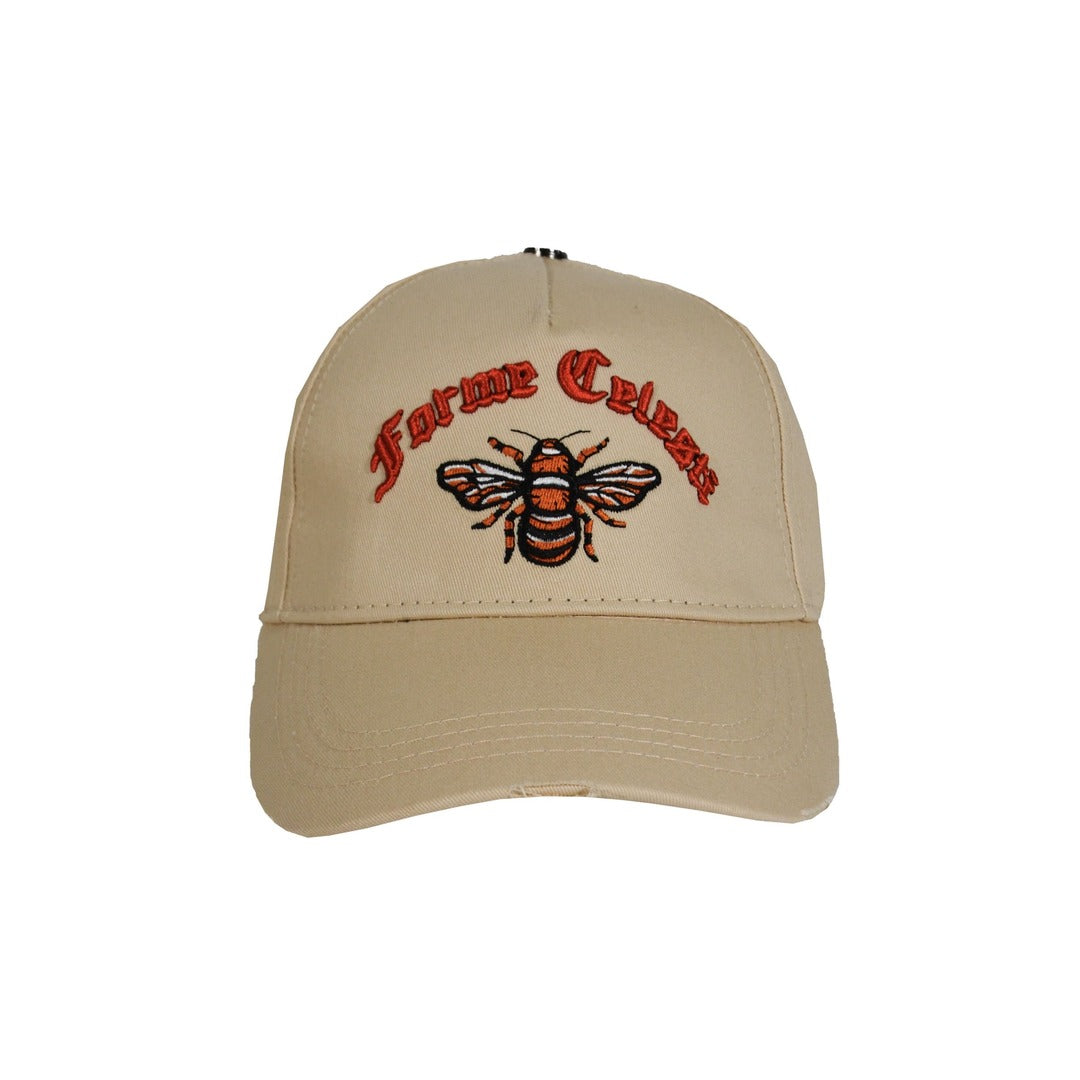 GORRA CLM ABEJA  BEIGE .#PP67