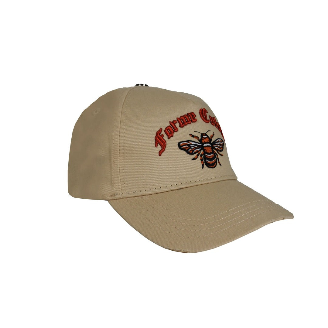 GORRA CLM ABEJA  BEIGE .#PP67