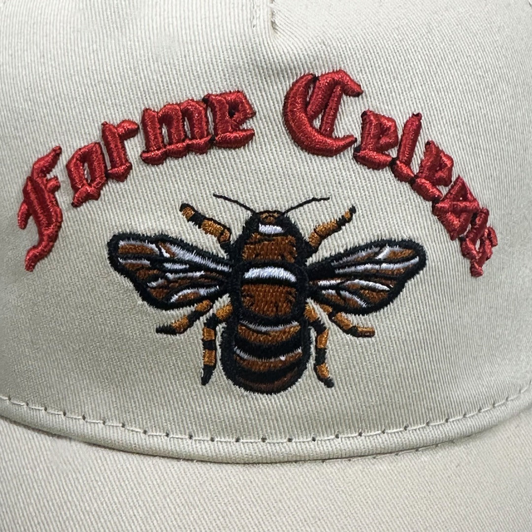 GORRA CLM ABEJA  BEIGE .#PP67