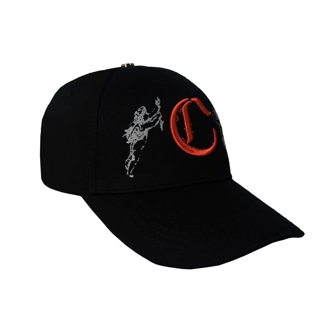 GORRA CLM ANGELES  NEGRO .#PP69