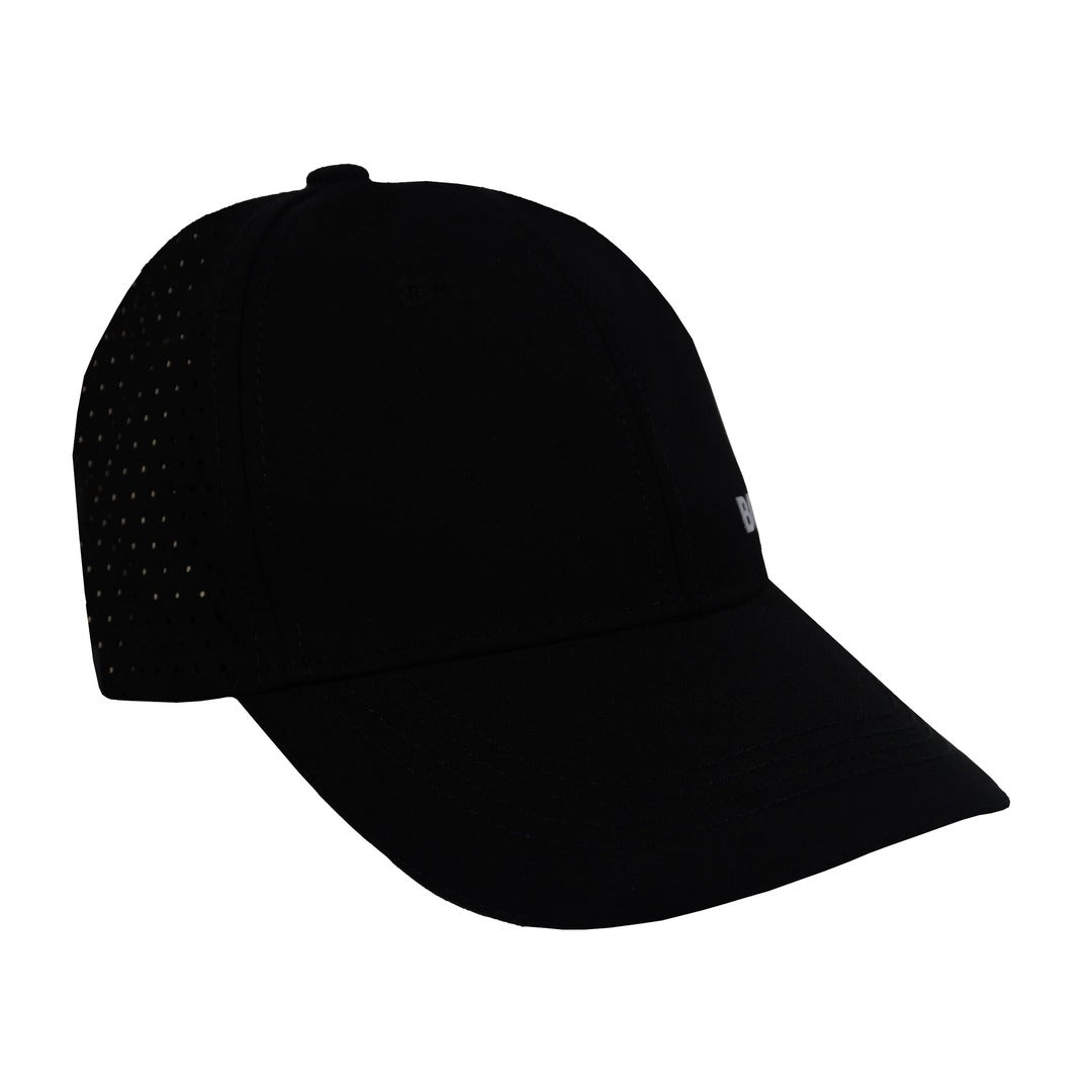 GORRA BOSS MALLA  NEGRO .#PP78
