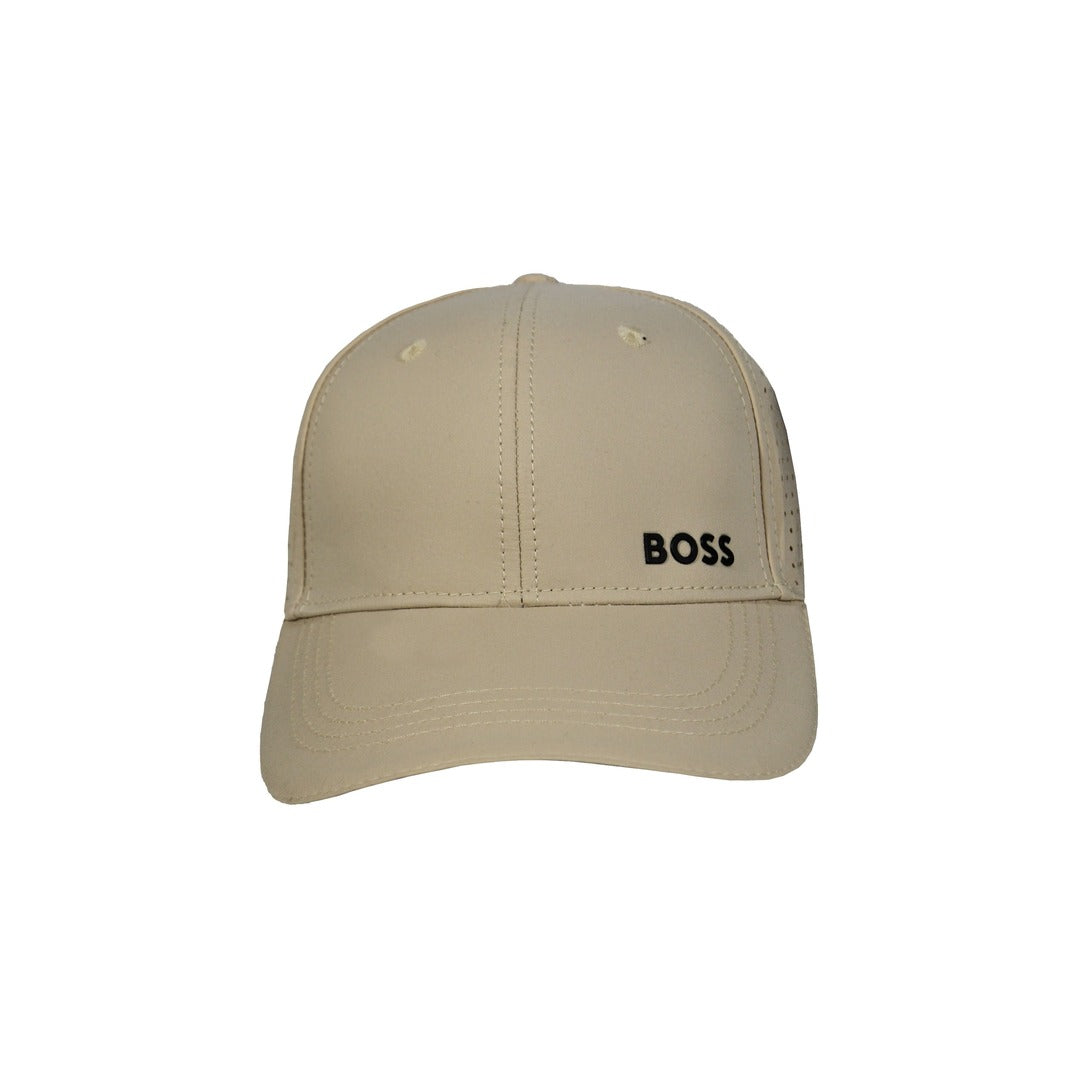 GORRA BOSS MALLA  BEIGE .#PP79