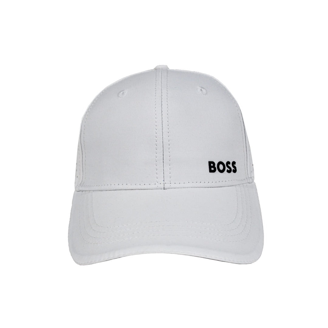 GORRA BOSS MALLA  BLANCO .#PP80