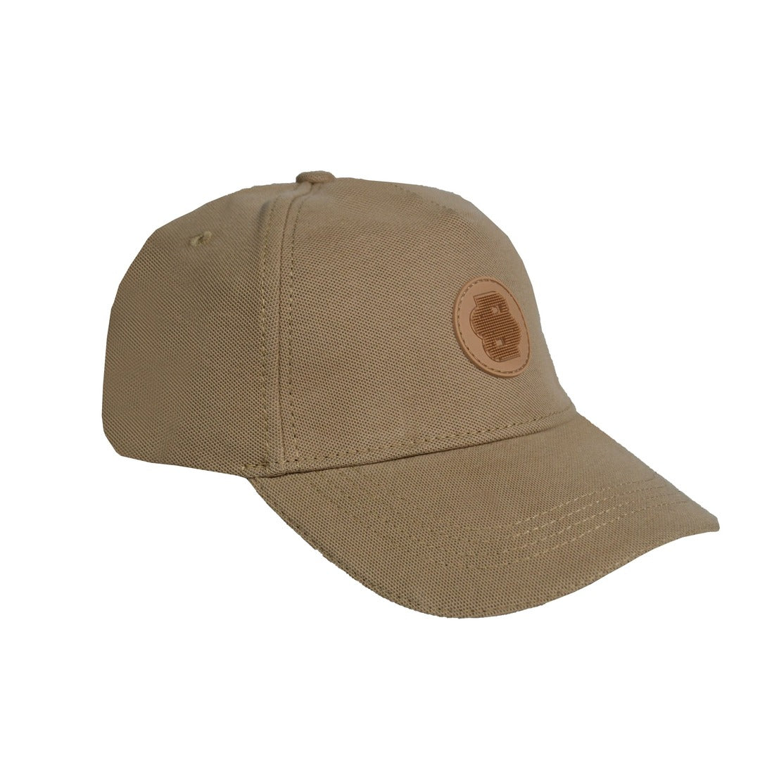 GORRA BOSS LOGO TEXTURA  BEIGE .#PP83