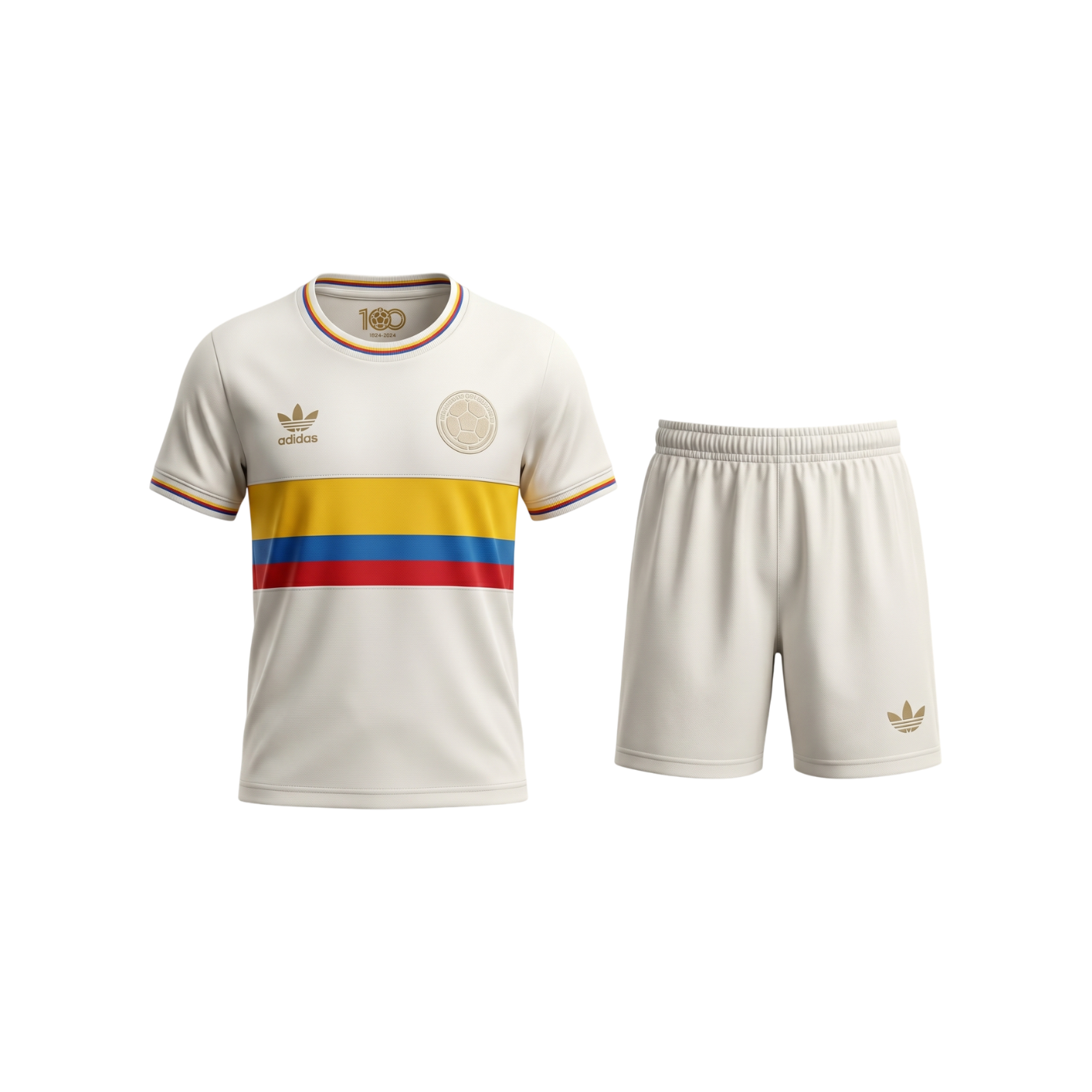 UNIFORME COLOMBIA CENTENARIO MUNDIAL 2026 NIÑO